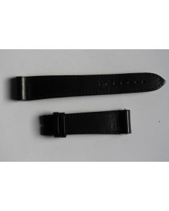 Bracelet pour montre HTO Watches cuir noir 19 mm