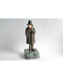 Bronze Chryséléphantine Alfred JOREL Abraham Lincoln