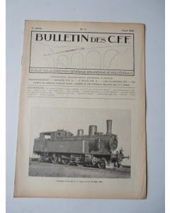 Bulletin Des CFF N°4 Avril 1925