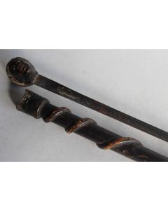 Canne épée de chef africain