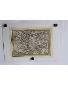Carte géographique Canton Zurichou Suisse 1635-38