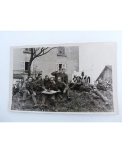 Carte photo Suisse Militaria Zurich