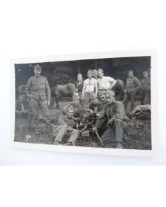 Carte photo Suisse Militaria Zurich