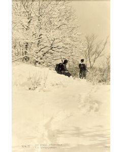 Carte Postale ancienne 1914/15 Un poste d'honneur Ein Ehrenposten