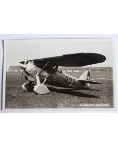 Carte postale ancienne Avion Dewoitine D.27 Renneinsitzer Suisse