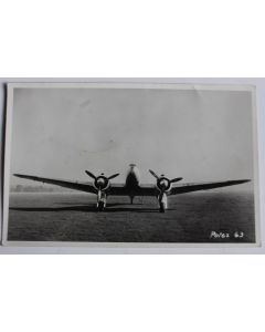 Carte postale ancienne Avion Potez 63 Suisse