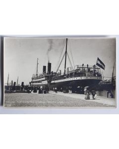 Carte postale ancienne Genève Bateau L'America