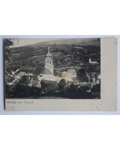 Carte postale ancienne Gruss aus Anger Suisse