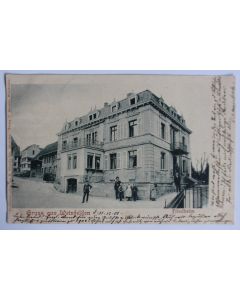 Carte postale ancienne Gruss aus Weinfelden Friedheim Suisse