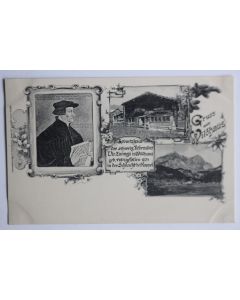 Carte postale ancienne Gruss aus Wildhaus Suisse