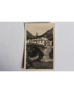 Carte postale ancienne Lugano Albergo della posta Hôtel Suisse