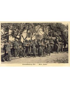 Carte Postale ancienne Militaire Suisse Occupation des frontières 1914