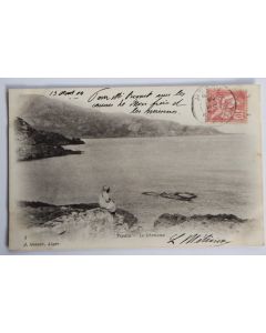 Carte postale ancienne Tipaza Le Chenoua Algérie