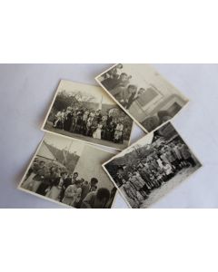 Cartes photos Suisse Petit Pâques Écoles des Tuileries Genève 1954