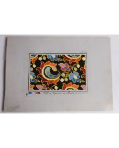 Carton tapisserie de Berlin Hertz & Wegener XIXe siècle