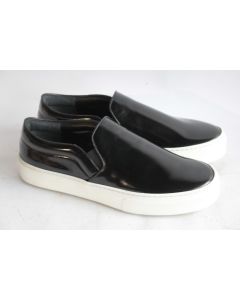 CELINE Baskets verni noir Slip on Skate T38 Femme