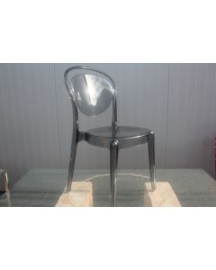 Chaise design Parisienne Calligaris grise par Archirivolto