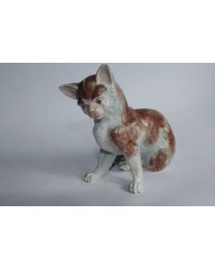 Chat porcelaine Dresden Carl Thieme