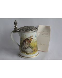 Chope porcelaine Caille Gibier Basil Ede Haviland Limoges