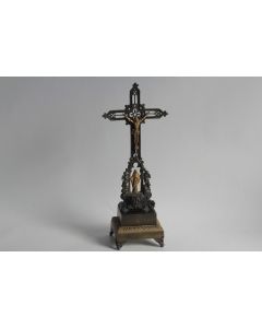 Christ en croix bronze Empire