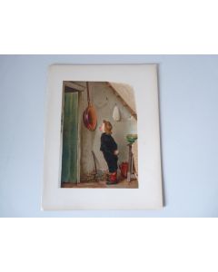 Chromolithographie enfant Marie Ellen Seymour LUCAS