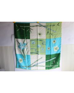 PATEK PHILIPPE Foulard en soie Feuillage & Bambou