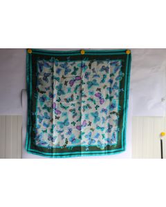 SEVINI Foulard en soie Papillons