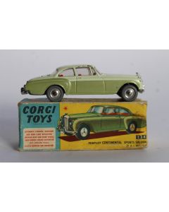 CORGI TOYS 224 Voiture Bentley continental sports saloon H.J. Mulliner