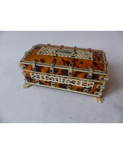 Coffret a bijoux os et écaille