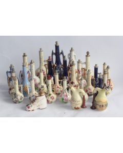 Collection 29 Flacons à parfum porcelaine