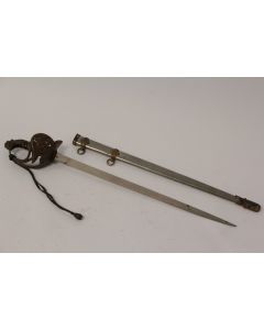 Coupe papier épée d'officier infanterie Prusse Kaiser Militaria