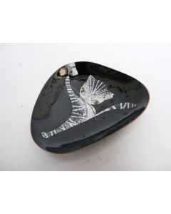 Coupelle design cuivre émaillé Chat