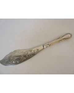 Couteau de service à poisson argenté