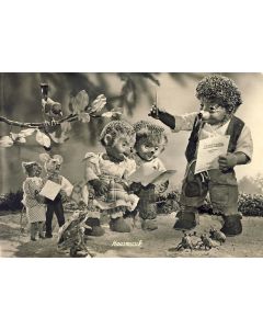 CP Animaux Hérison Hausmusik Chant Salzburg