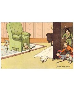 CP illustrée Enfants Guerre Militaria 1915