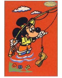 CP parfumée Mickey Walt Disney Aromflor 1963