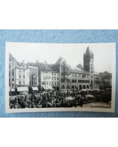 CP Photo Suisse Bale Basel Marktplatz Place du Marché