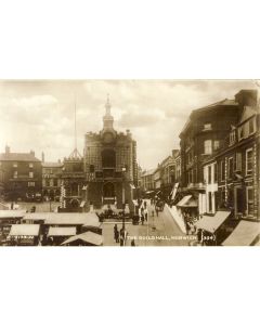 CP Royaume-Uni Angleterre England Norfolk Norwich The guild hall Tramway
