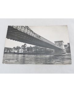 CP Suisse ARGOVIE AARAU Kettenbrücke mit Schlössli Pont