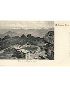 CP Suisse BERNE Hôtel et les Alpes Bernoises Rochers de Naye