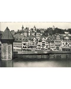 CP Suisse Lucerne Altstadt Besuchen Sie Luzern 1950
