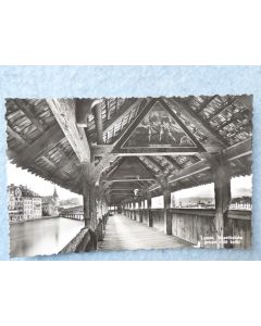 CP Suisse Luzern Kappellbrücker Pont de Lucerne