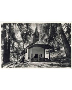 CP SUISSE Valais Mayens de Sion La chapelle Catholique