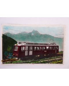 CP Suisse Vaud Bex Villars Bretaye Train