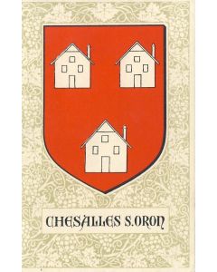 CP Suisse Vaud Écusson blason Chesalles Sur Oron