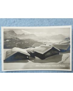 CP Suisse Vaud Ensex près Bretaye Paysage d'hiver