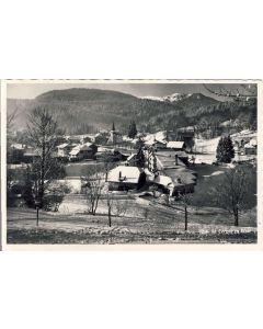 CP Suisse Vaud St Cergue en Hiver Cachet militaire