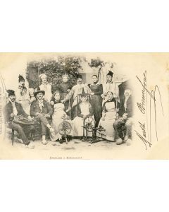 CPA 01 AIN - Bressans et Bressanes Folklore Costumes