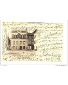 CPA 01 AIN Chatillon sur Chalaronne Maison 1904