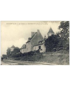 CPA 01 AIN Fleurville Le château de MARIGNY